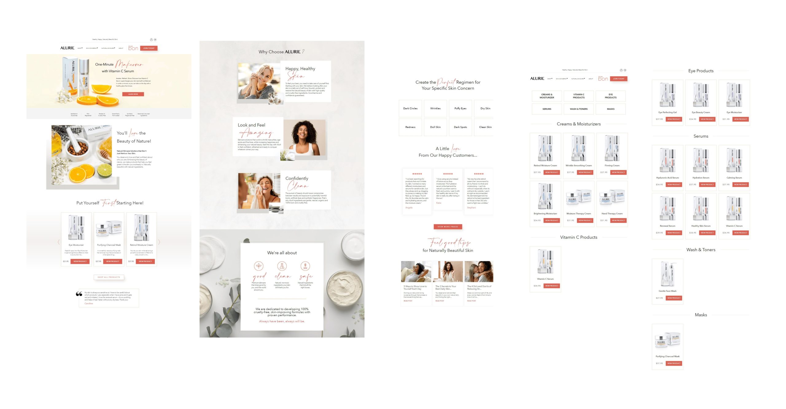 Custom Shopify Website | Homepage